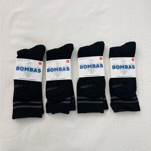 Bombas 4 Pack Bundle Size Large Socks